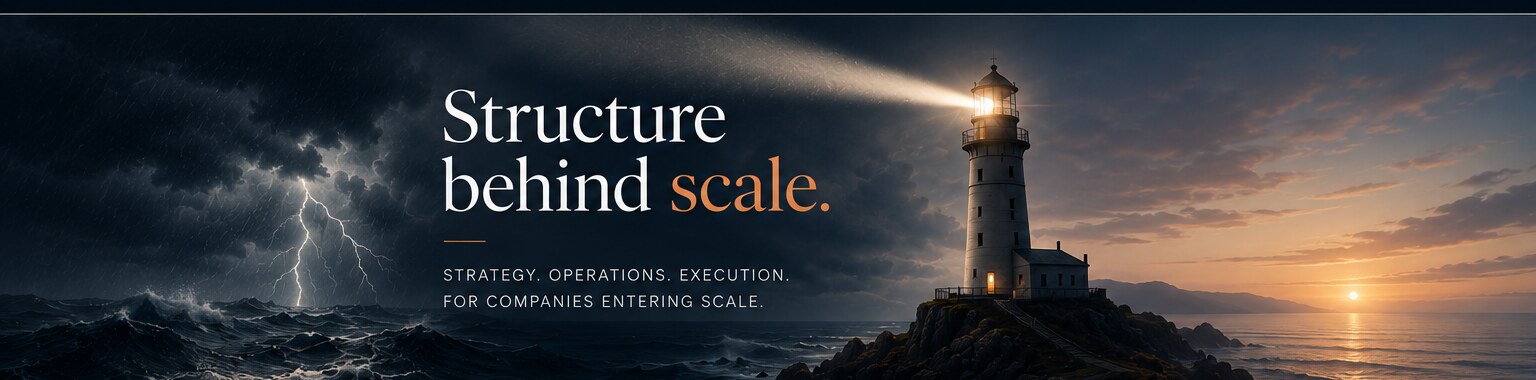 Structure behind scale — Ancla Consulting